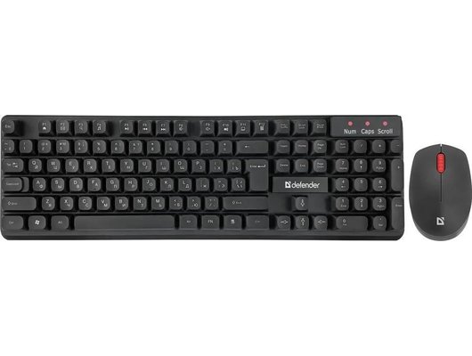 Клавиатура+мышь Defender Milan C-992 черный